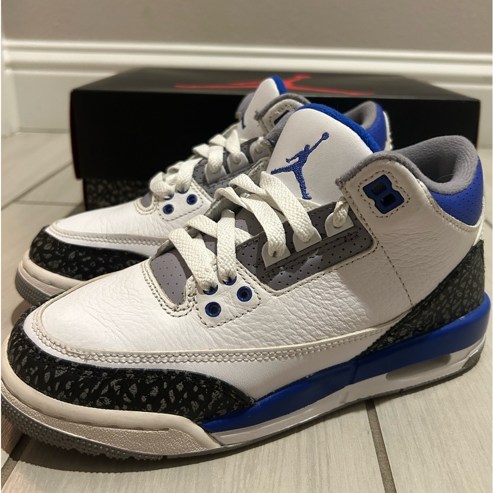 Jordan 3 Retro Racer Blue Size 6 Women